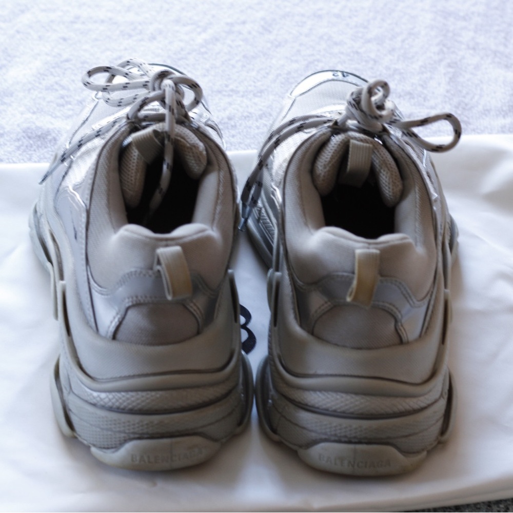 Balenciaga Silver Sneakers - Picture 3 of 10